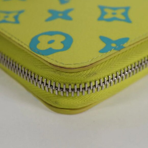LOUIS VUITTON Playground Zippy Wallet Vertical Wallet Yellow - Picture 7 of 15